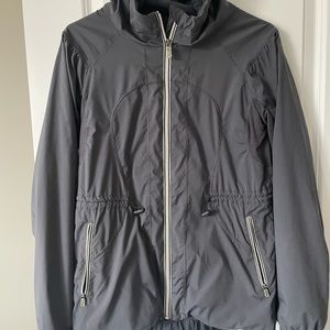 Grey Lululemon spring jacket